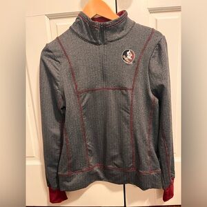 Florida State Seminoles retro logo medium women’s 1/4 zip